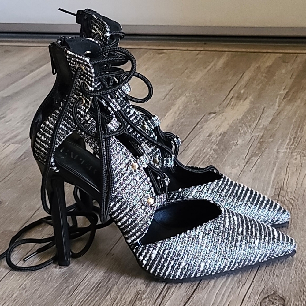 Paper Fox heels
